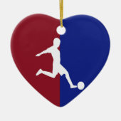 Fußball Keramik Ornament (Vorne)