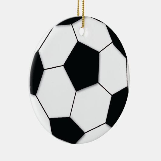Fußball Keramik Ornament (Rechts)