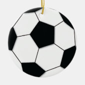 Fußball Keramik Ornament (Vorne)