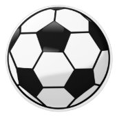 Fußball Keramikknauf (Vorderseite)