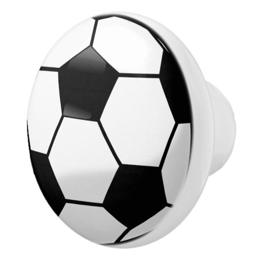 Fußball Keramikknauf (Rechts)