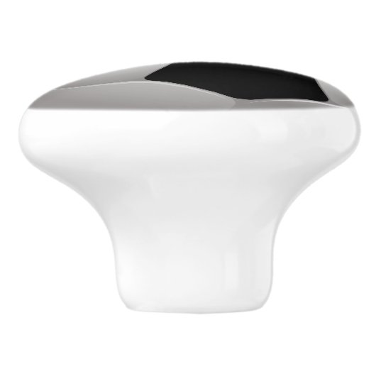 Fußball Keramikknauf (Seitenansicht)