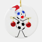 Fußball Keramikornament (Hinten)