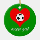 Fußball Keramikornament (Vorne)