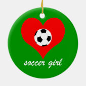 Fußball Keramikornament (Hinten)