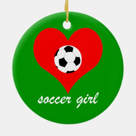 Fußball Keramikornament (Hinten)