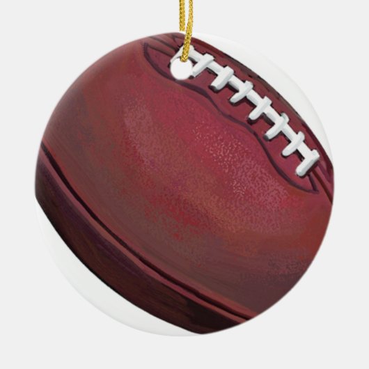 Fußball Keramikornament (Vorne)