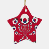 Fußball. Keramikornament (Rechts)