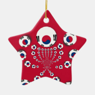 Fußball. Keramikornament