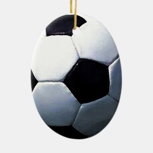 Fußball Keramikornament (Hinten)