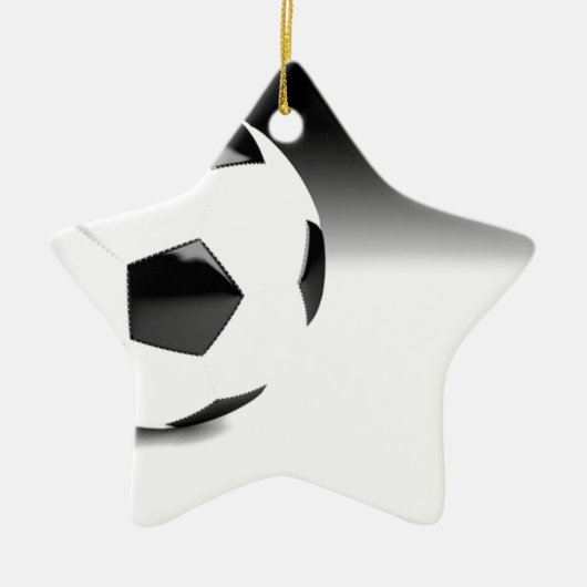 Fußball Keramikornament (Vorne)