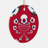 Fußball. Keramikornament (Rechts)