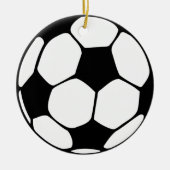 Fußball Keramikornament (Vorne)