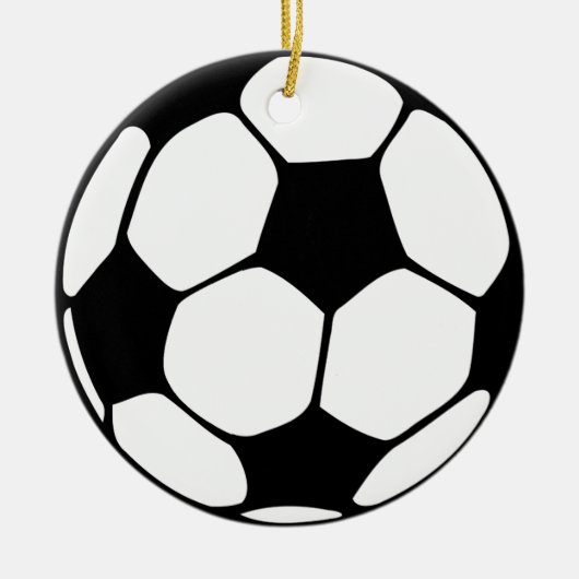 Fußball Keramikornament (Vorne)
