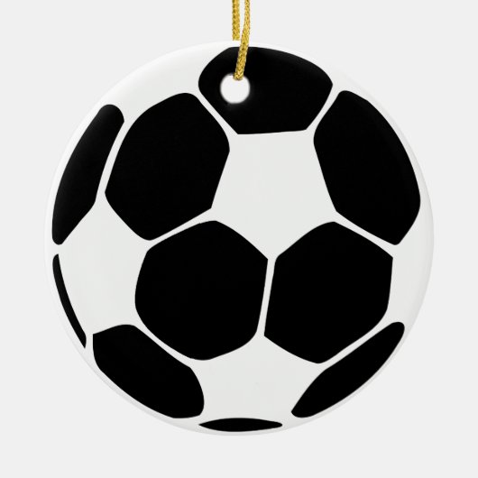 Fußball Keramikornament (Vorne)