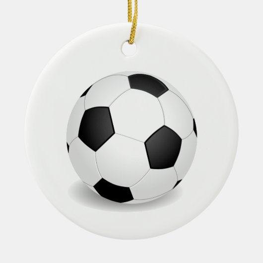 Fußball Keramikornament (Vorne)