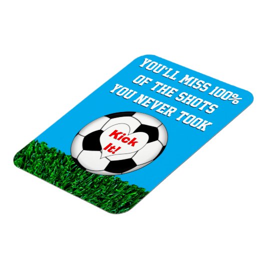 Fußball - Kick it! Magnet (Linke Seite)
