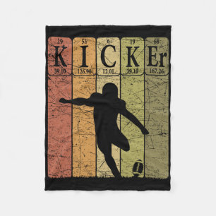 Fußball-Kicker Regelmäßiges Tischelement Fußball P Fleecedecke
