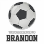 Fußball Kids Vinyl Aufkleber (Vorderseite)