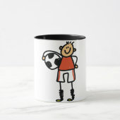 Fußball Kind Tasse (Zentrum)