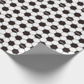 Fußball Kinder Fußball Fußball Muster Fußball Gebu Geschenkpapier (Ecke)