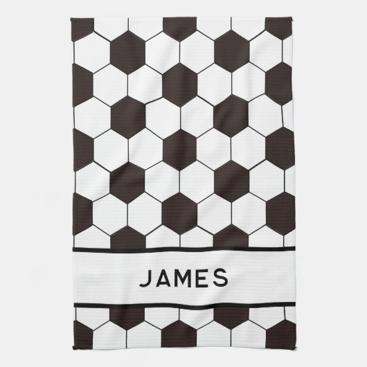 Fußball Kinder Fußball Fußball Muster Fußball Gebu Geschirrtuch (Vertikal)