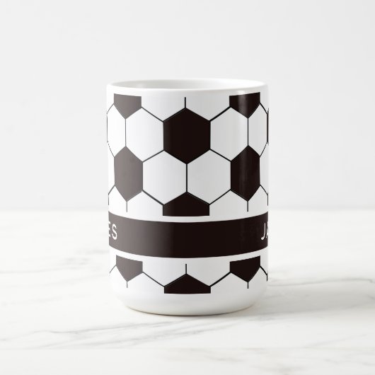 Fußball Kinder Fußball Fußball Muster Fußball Gebu Kaffeetasse (Mittel)