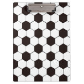 Fußball Kinder Fußball Fußball Muster Fußball Gebu Klemmbrett (Vorderseite)