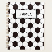 Fußball Kinder Fußball Fußball Muster Fußball Gebu Planer (Vorderseite)