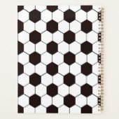 Fußball Kinder Fußball Fußball Muster Fußball Gebu Planer (Rückseite)