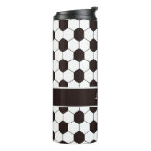 Fußball Kinder Fußball Fußball Muster Fußball Gebu Thermosbecher (Nach links gedreht)