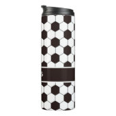 Fußball Kinder Fußball Fußball Muster Fußball Gebu Thermosbecher (Nach rechts gedreht)