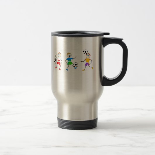 Fußball-Kinder Reisebecher (Rechts)