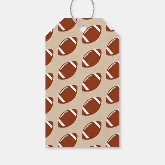 Fußball-Kinderdusche Geschenkanhänger (Rückseite)