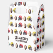 Fußball-Kinderdusche Geschenkschachtel (Geöffnet)