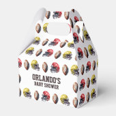 Fußball-Kinderdusche Geschenkschachtel (Vorderseite)