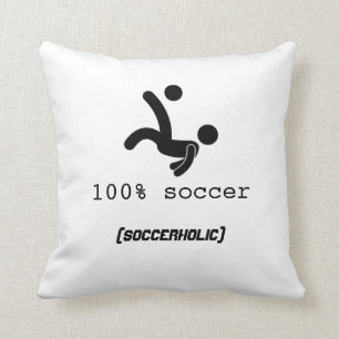 Fußball-Kissen 100% 16x16 Kissen