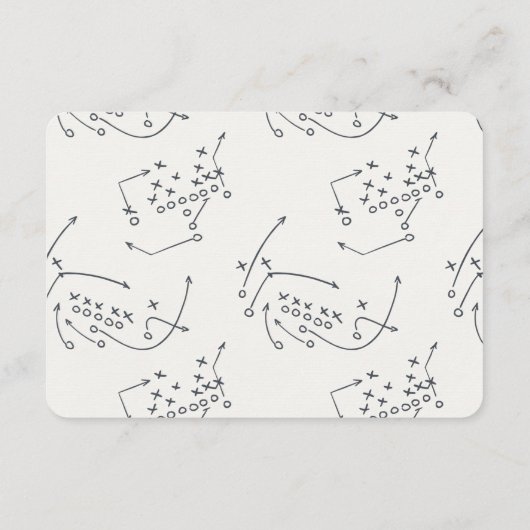 Fußball Klein Alle Stern Einladung Details einfüge (Rückseite)