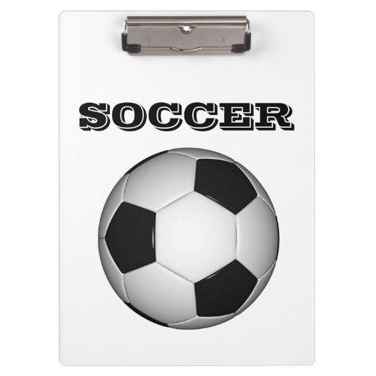 FUSSBALL KLEMMBRETT (Vorderseite)