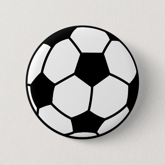 Fußball-Knopf Button (Vorderseite)