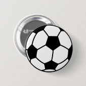 Fußball-Knopf Button (Vorne & Hinten)