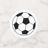 Fußball Konfetti (Klein Vorderseite)