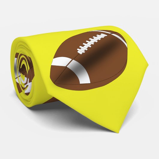 Fußball Krawatte (Gerollt)