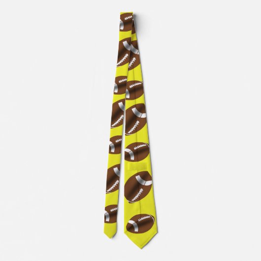 Fußball Krawatte (Rückseite)