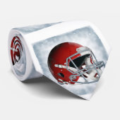 Fußball Krawatte (Gerollt)