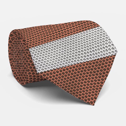 Fußball Krawatte (Gerollt)