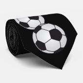 Fußball-Krawatte Krawatte (Gerollt)