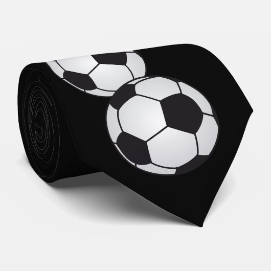 Fußball-Krawatte Krawatte (Gerollt)