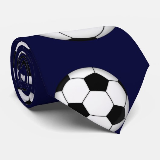 Fußball-Krawatte Krawatte (Gerollt)