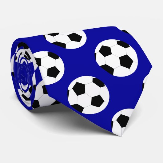 Fußball-Krawatte Krawatte (Gerollt)